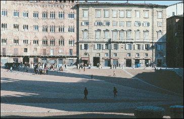 Italian piazza