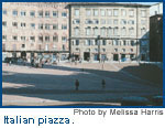 Italian piazza