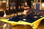 Students' 2005 solar car unveiled at Detroit Auto Show